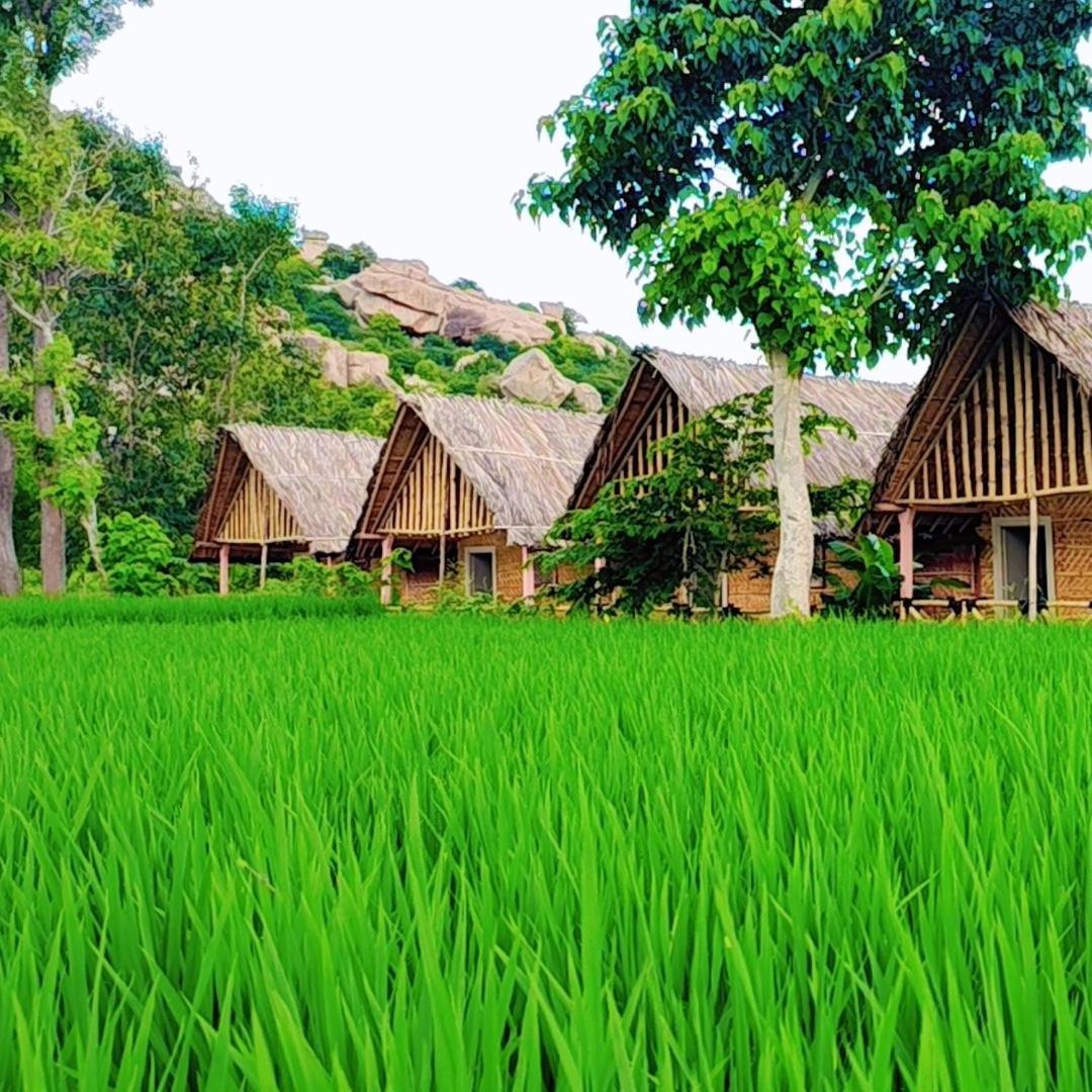 Om Shanti Om Home Stay & Cafe Hampi Exterior foto